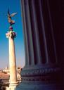 View from one of the Monuments many staircase landings.